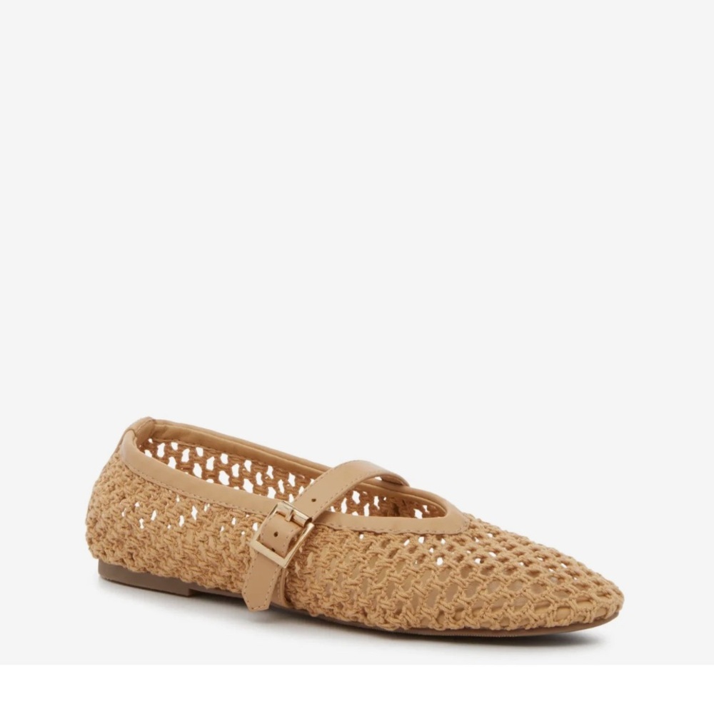 Matisse Coconuts Nolita woven mesh ballet flat size 8